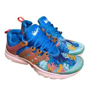 Nike Presto Little Kids Under the Sea Blue Pink Sneakers DX1969-400 Size 3Y